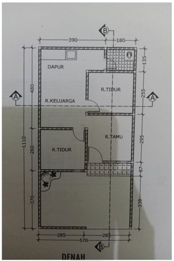 Layout Tipe 36